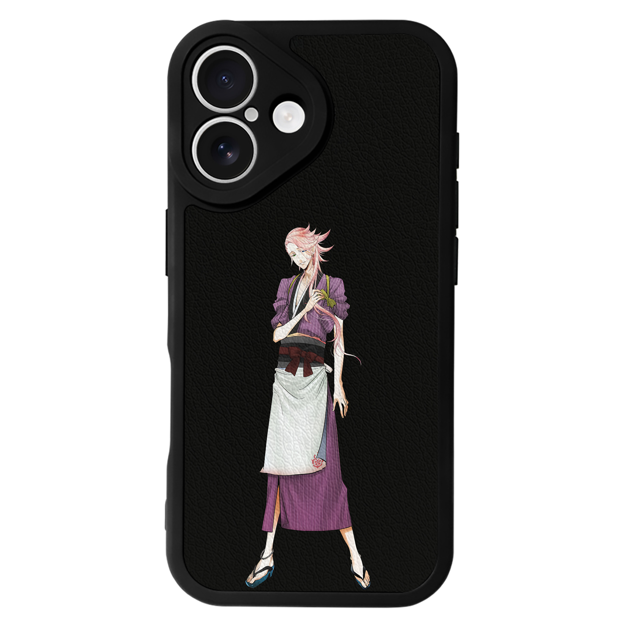 （画像用） 刀剣乱舞 Touken Ranbu 【iPhone 16シリーズ対応】シリコンスマホケース（レザー調） 材質：シリコン